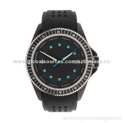 Fashionable Plastic Men's Women's Hot-sale Watch in 2014, Silicone Band, Japan Movement